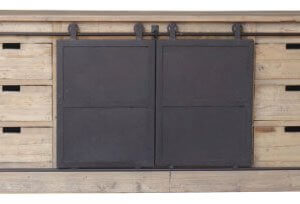 Barn Door Sideboard Buffet